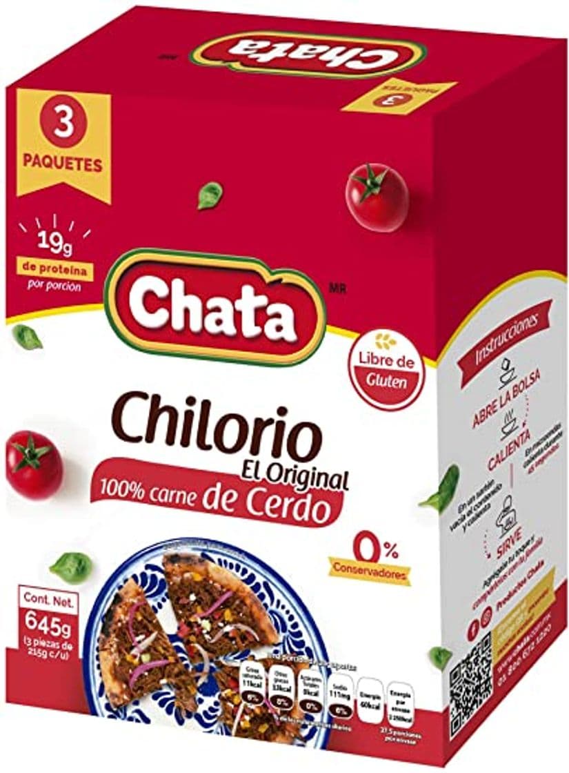 Product Chilorio De Cerdo Chata Delicioso Sabor Sin Conservadores