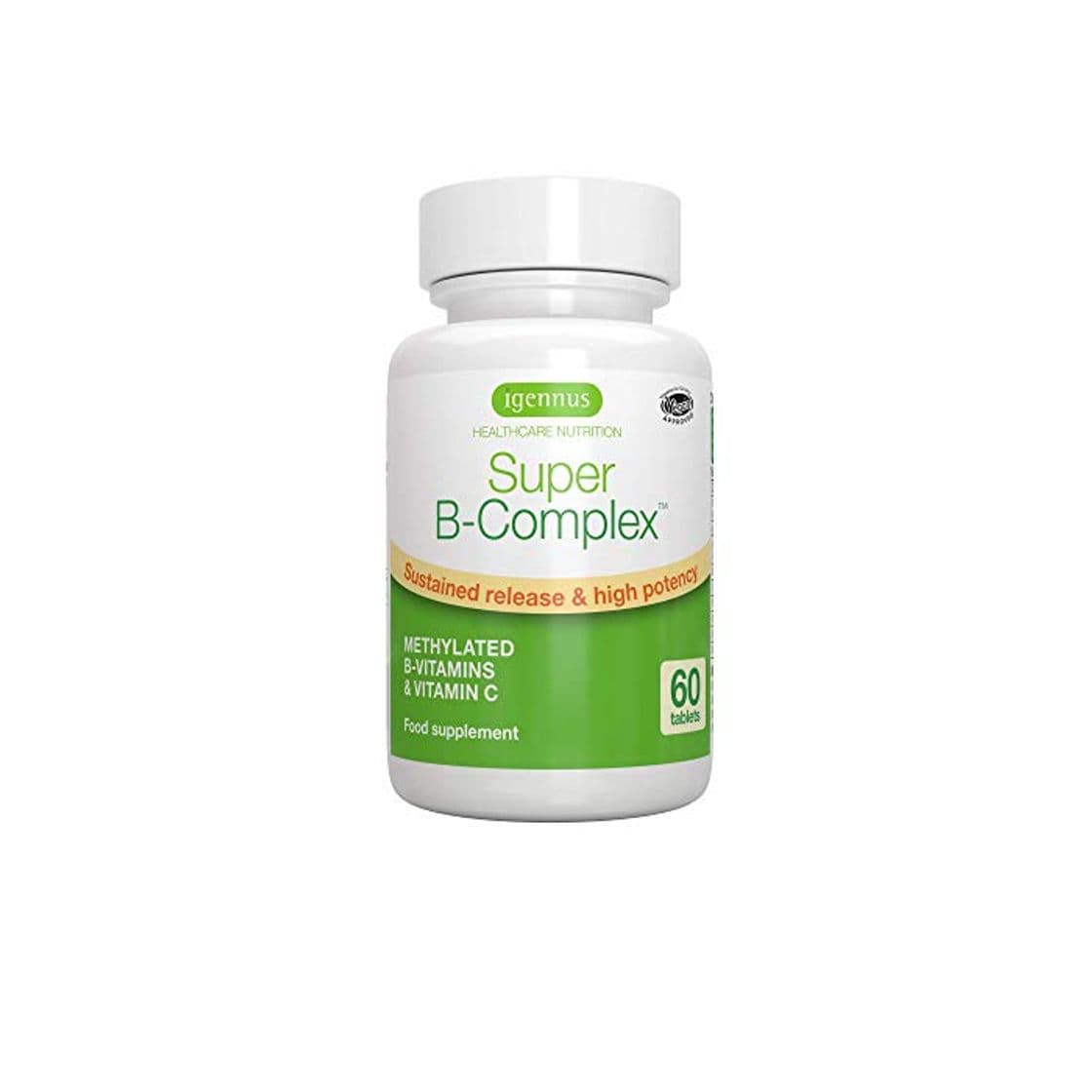 Belleza Super B-Complex - Complejo de las 8 vitaminas B esenciales, metiladas y