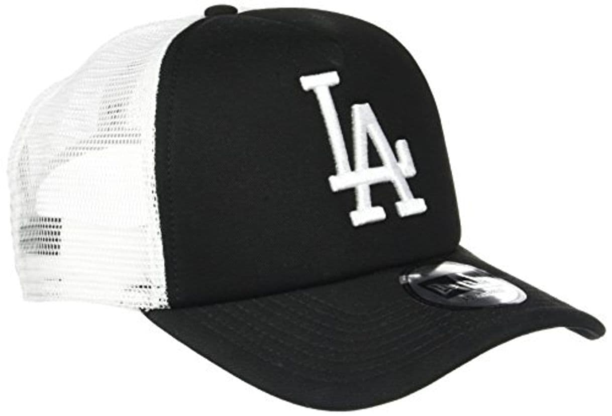 Fitness New Era Clean Trucker Losdod Blkwhi Gorra de béisbol, Unisex Adulto, Negro