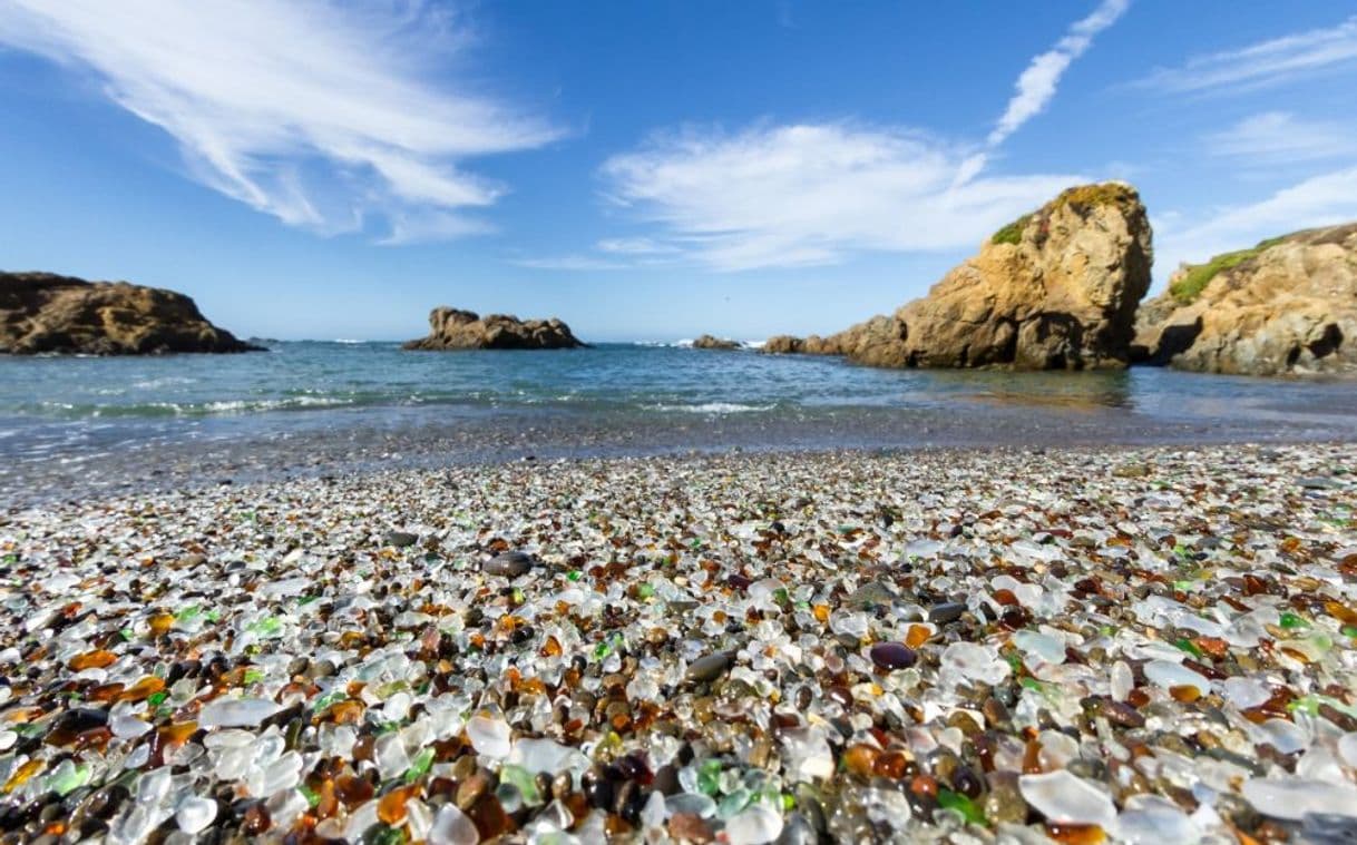 Lugar Glass Beach