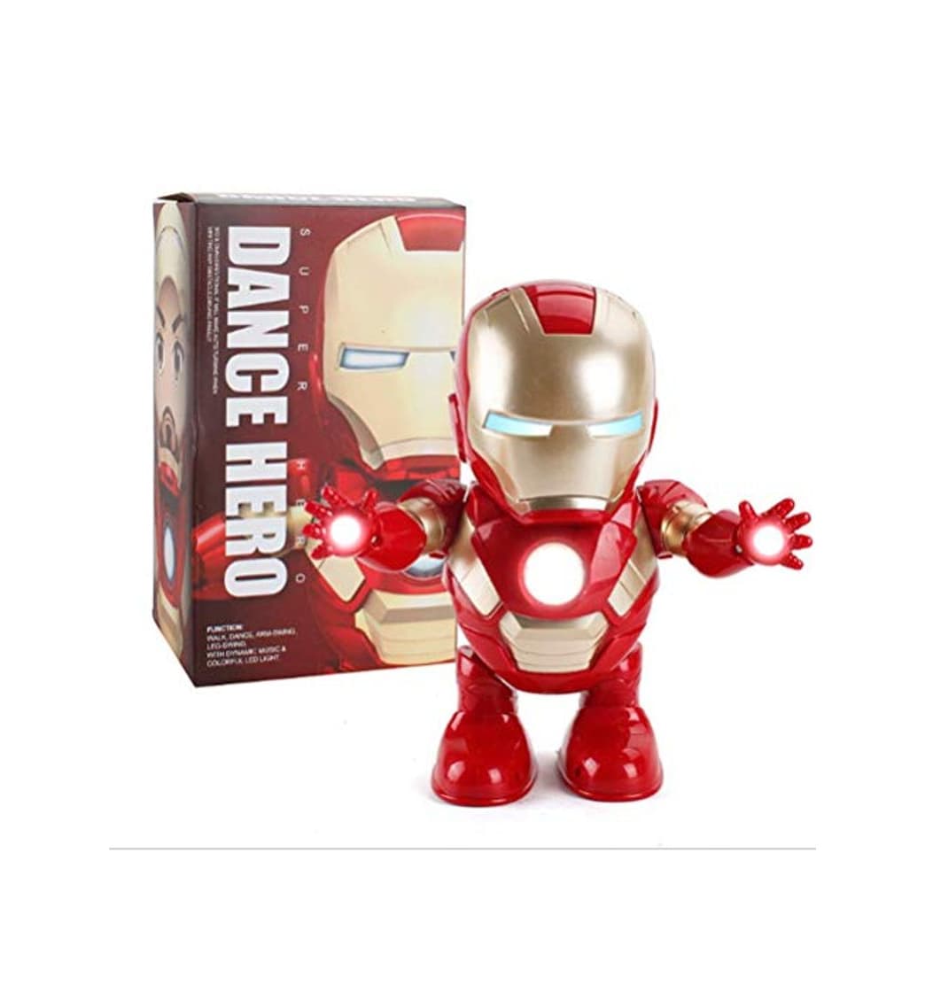 Product ZSKJ Dancing Iron Man Dance Hero Toys Robot de Baile con música