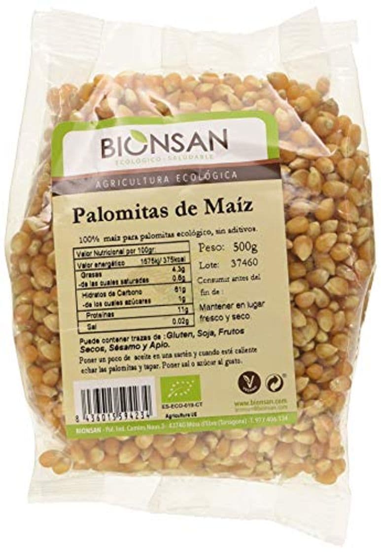 Lugar Bionsan Maiz para hacer Palomitas Ecológicas