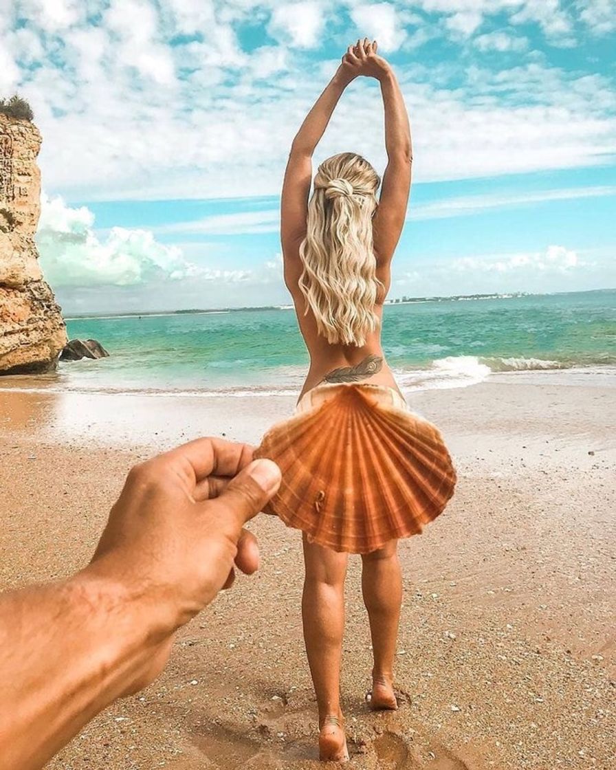 Moda Inspiração para foto na praia. 🏖💕