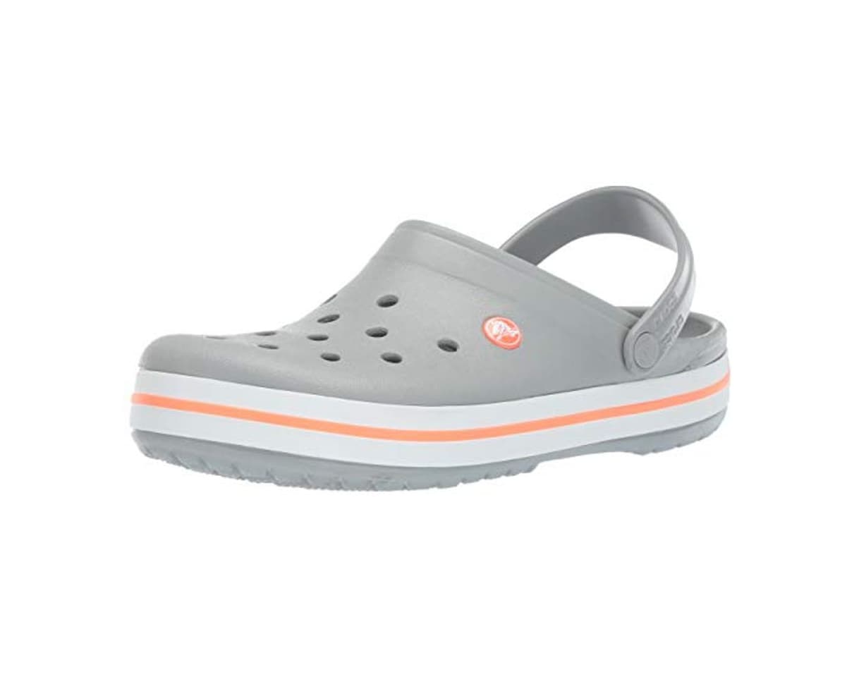 Fashion Crocs Crocband U, Zuecos Unisex Adulto, Gris