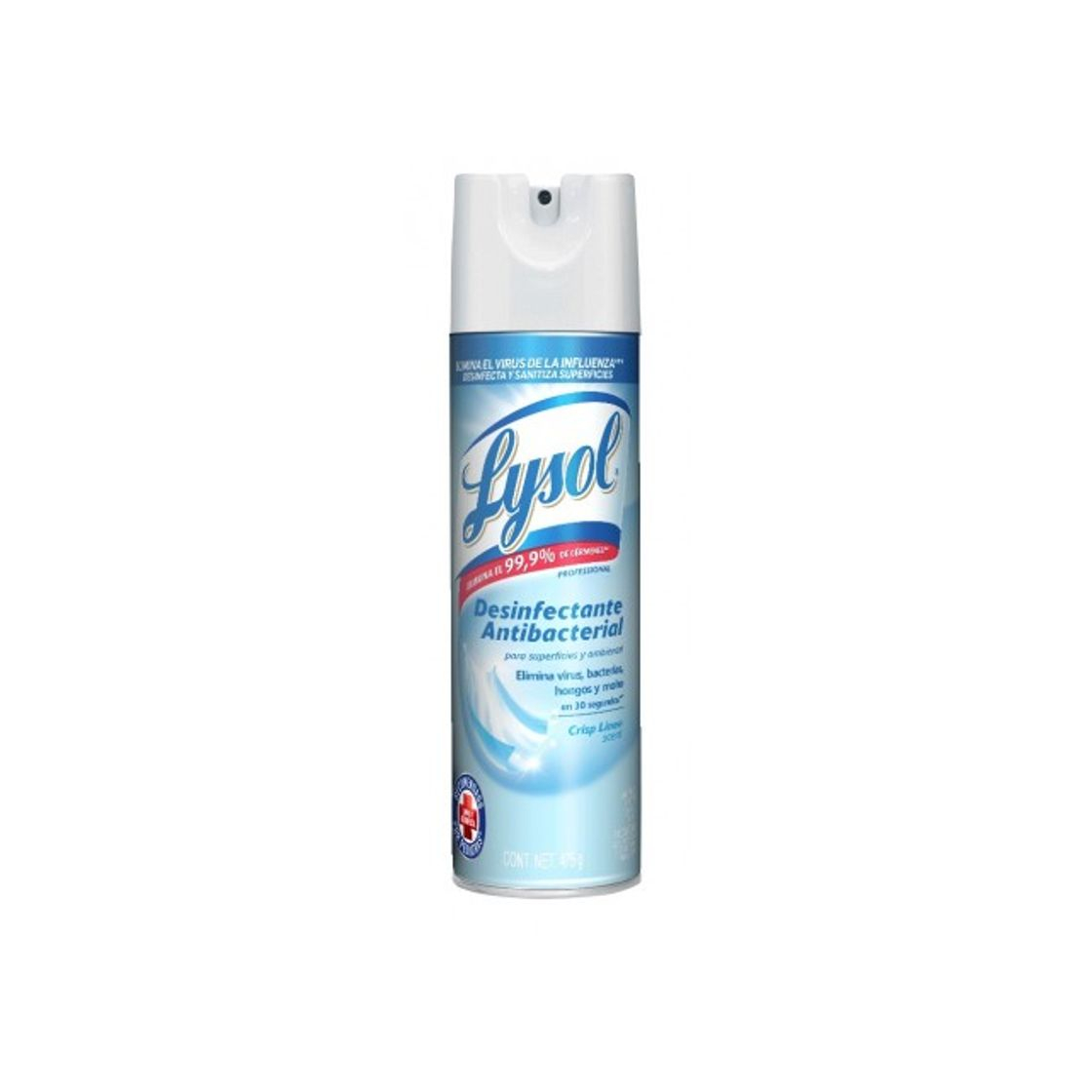 Producto Lysol® Aerosol Desinfectante de Superficies y Ambiental