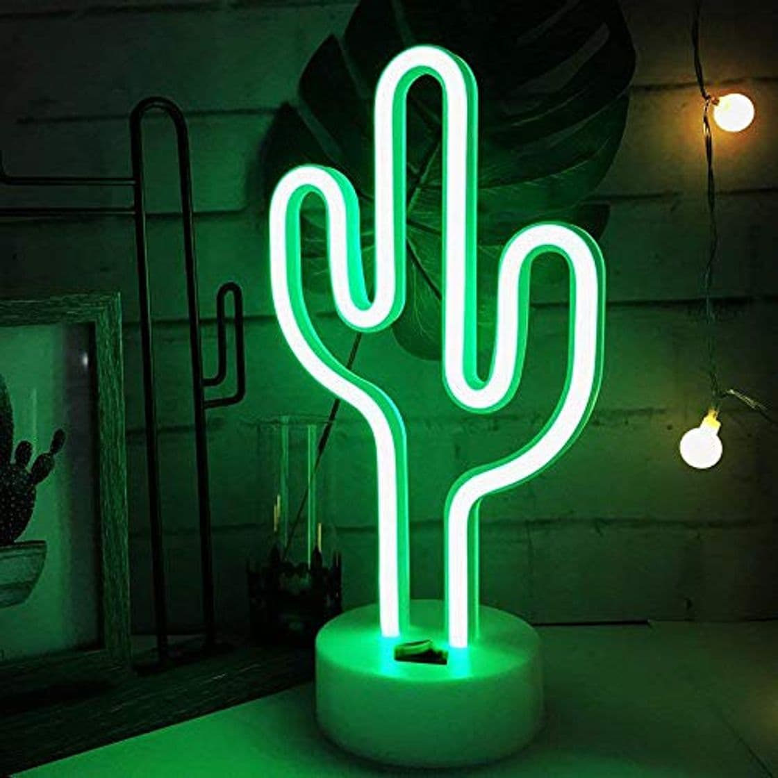 Home ENUOLI Cactus luces de neón señales LED Cactus luces de neón luces