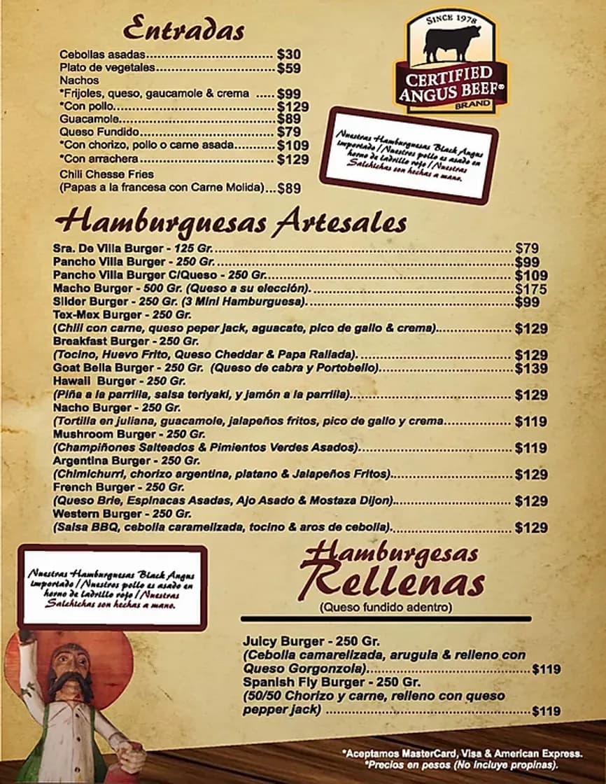 Restaurants Pancho Villa