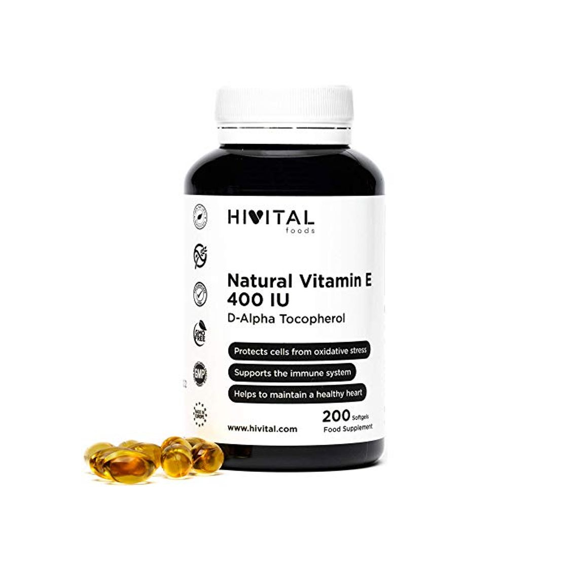 Producto Vitamina E Natural 400 UI