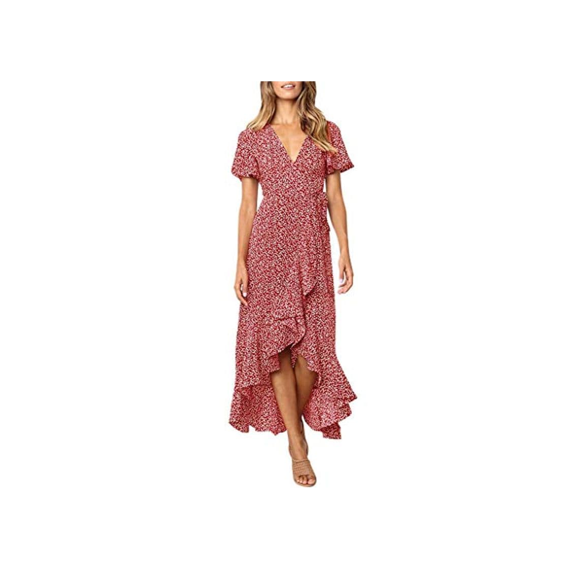 Fashion Vestido Florals Mujer