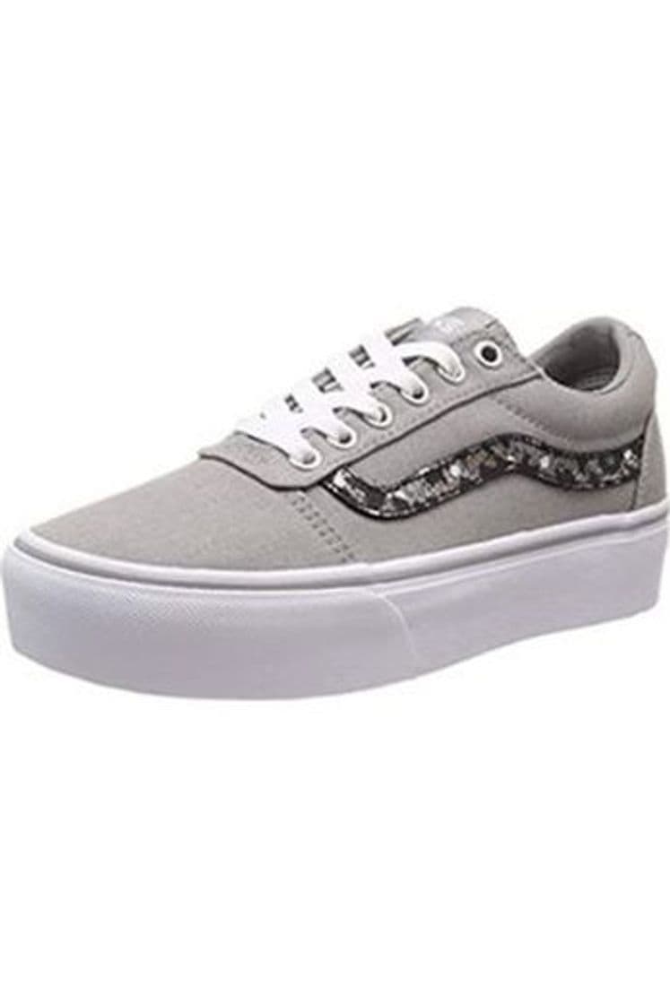 Product Vans Ward Platform Canvas Zapatillas Mujer, Negro