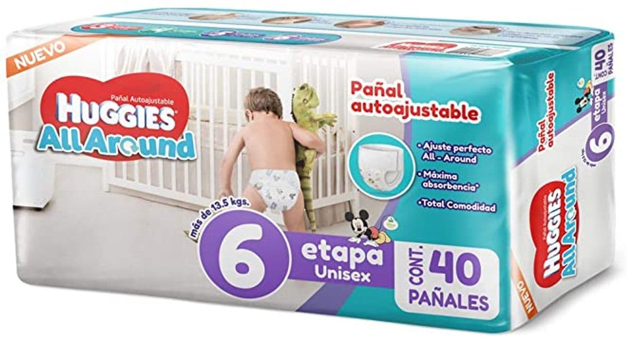 Fashion Pañales Huggies All Around 