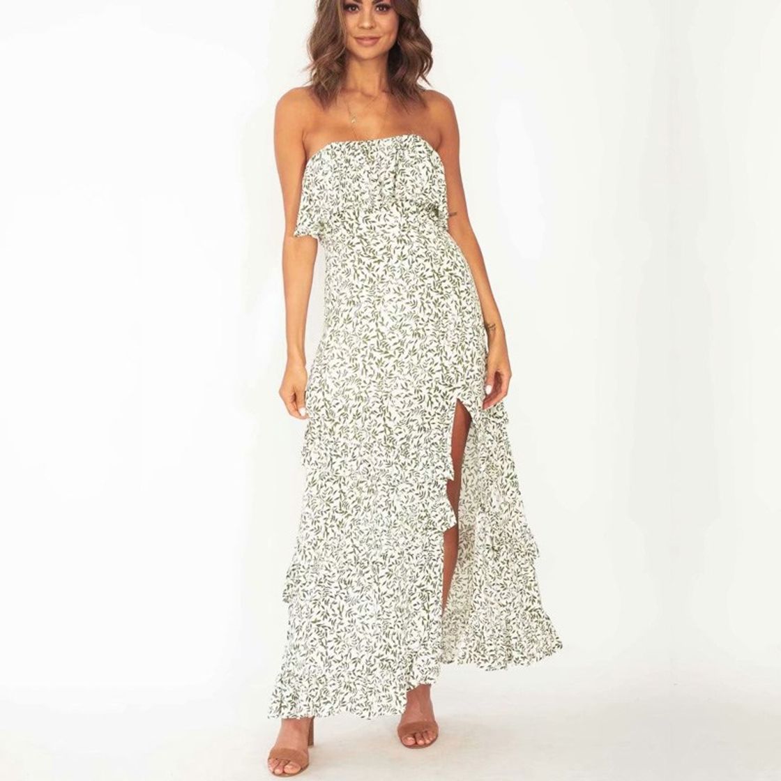 Producto Vestidos Mujer Casual Playa Largos Boho Floral Maxi Vestido Bohemio Tirantes Playa