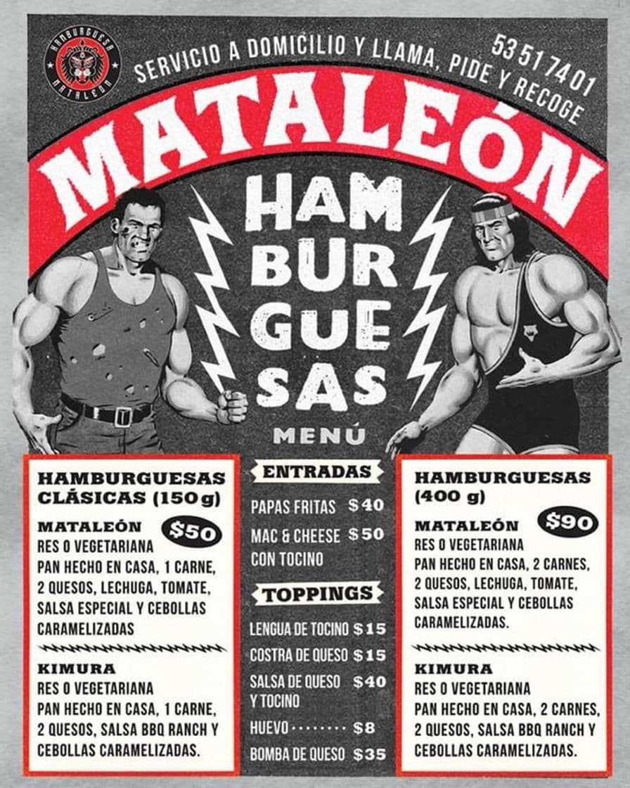 Restaurantes Hamburguesa Mataleón