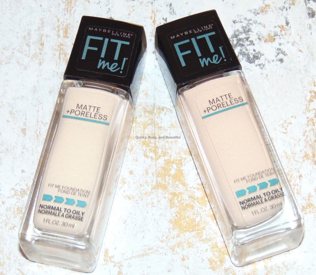 Producto Maybelline fit me matte poreless 102 Fair Porcelain