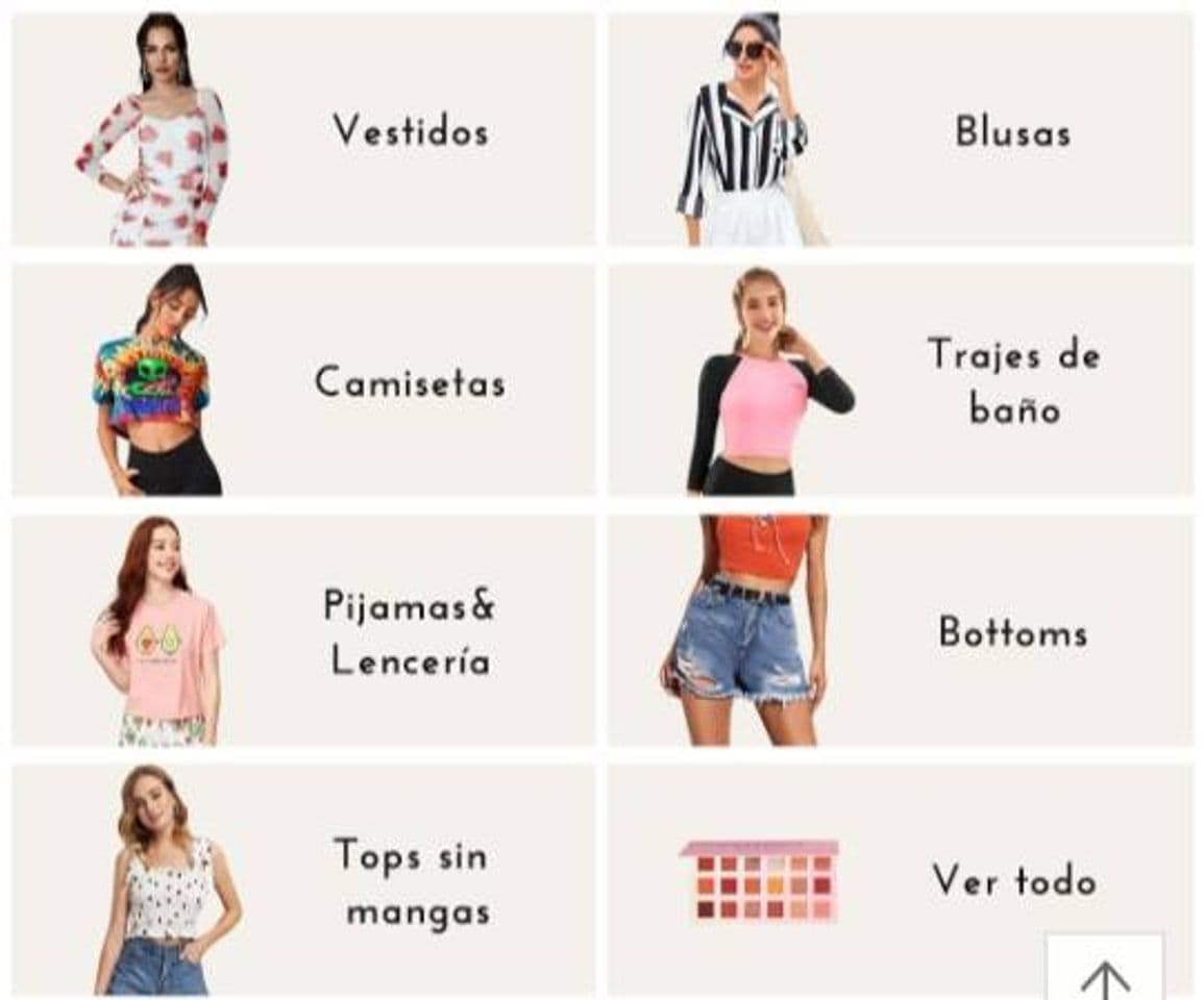 Moda Compra por categoría ❤🤩❤