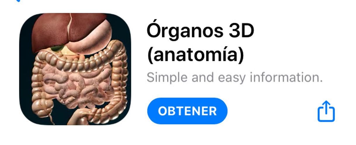 App ÓRGANOS 3D 