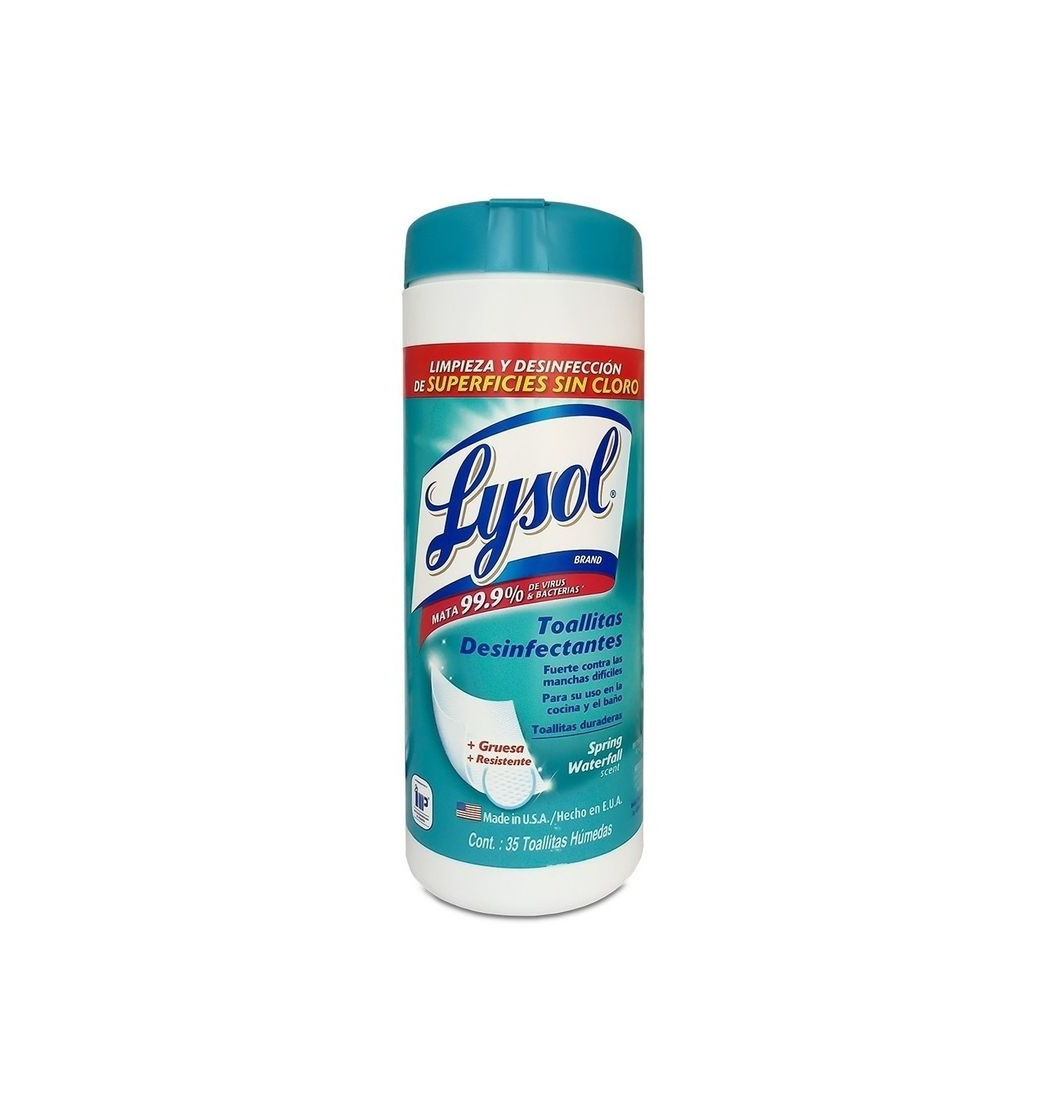 Product Lysol toallitas 