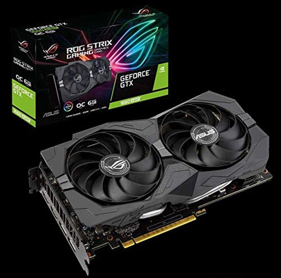 Producto ASUS ROG Strix GeForce GTX 1660 Super OC Edition - Tarjeta Gráfica