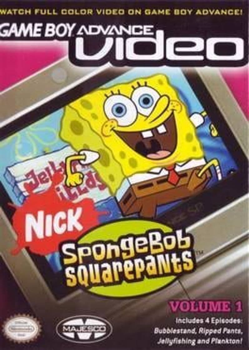 Videojuegos Game Boy Advance Video: SpongeBob SquarePants - Volume 1