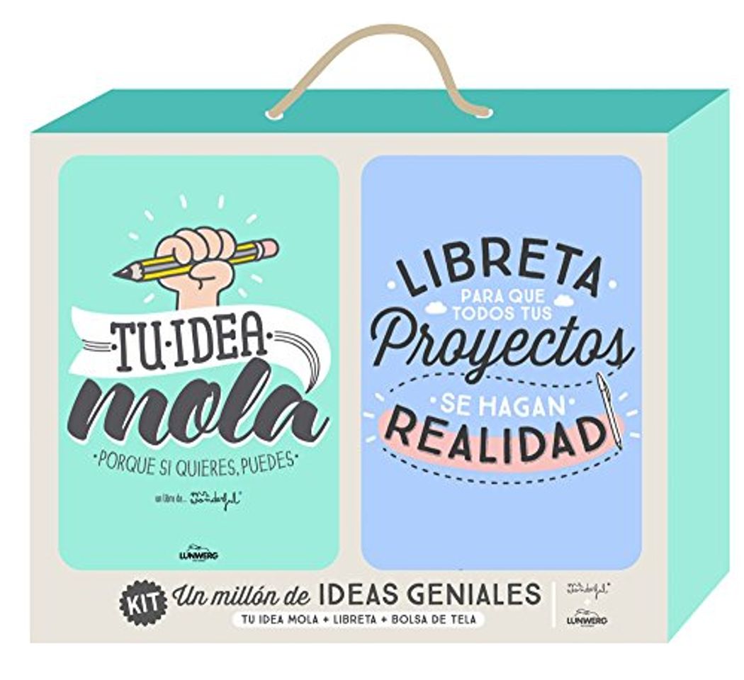 Book Kit Un millón de ideas geniales