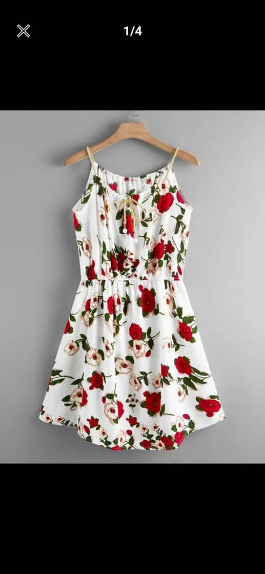 Moda Vestido floreal🌹