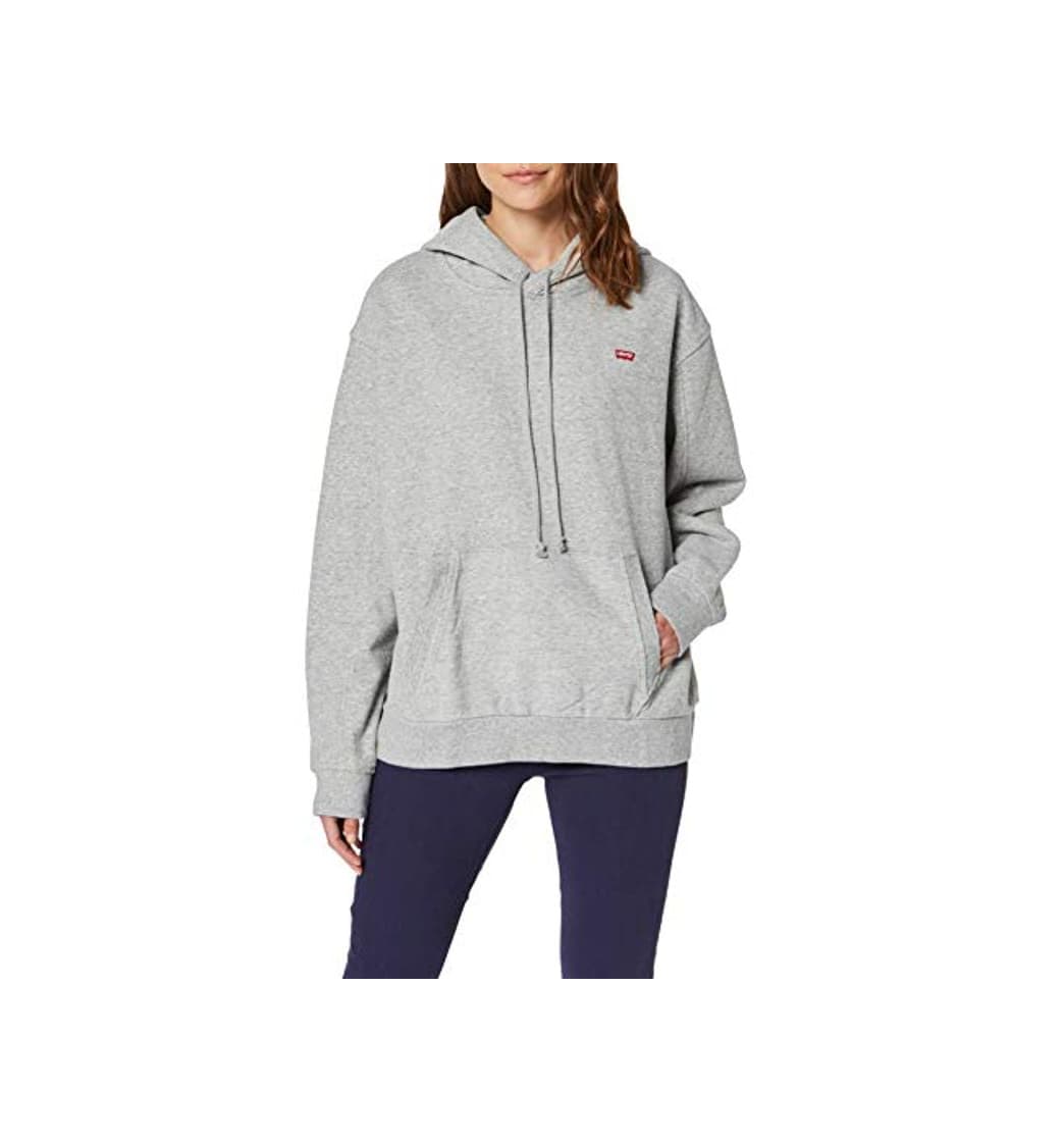 Moda Levi's unbasic' Hoodie Capucha, Gris