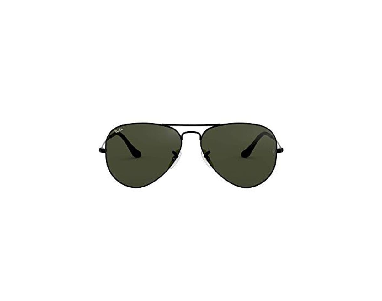 Moda Ray-Ban Aviator Large Metal, Gafas de Sol Unisex Adulto, Negro