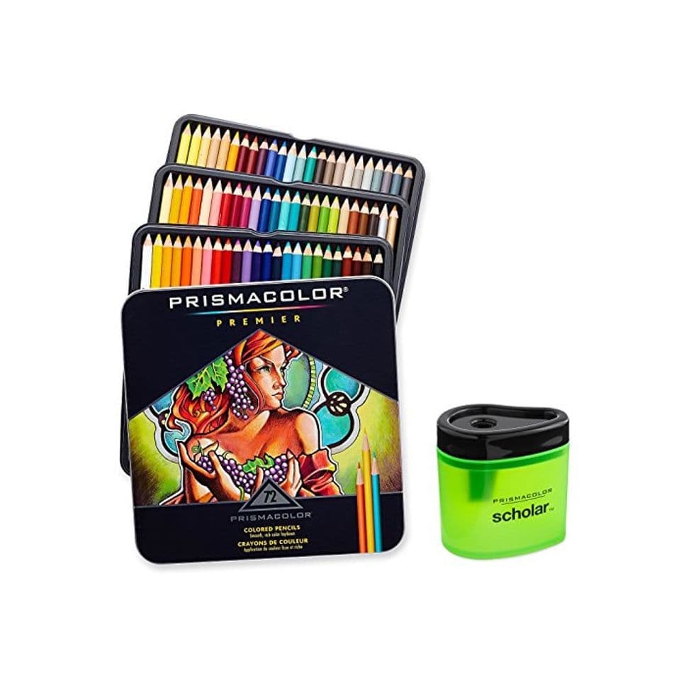 Producto Prismacolor Premier suave núcleo de colores lápiz, conjunto de 72 colores surtidos (3599tn)