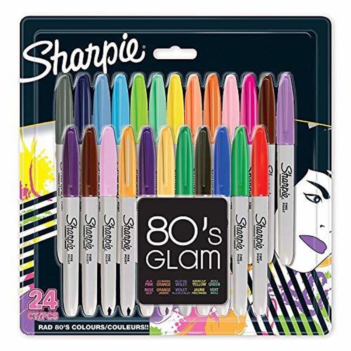 Producto Sharpie - Paquete de 24 Totuladores Permanentes