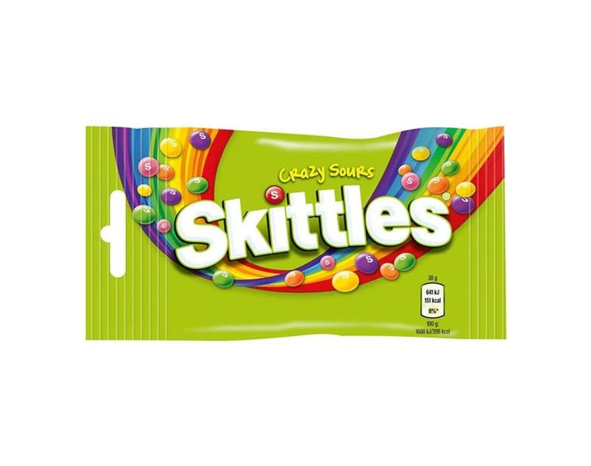 Product Caramelos Skittles Crazy Sours vegan snacks doces comida  

