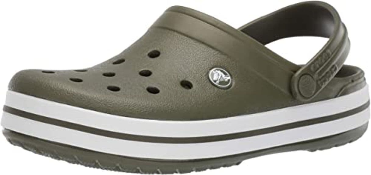 Moda Crocs Crocband U, Zuecos Unisex Adulto, Beige