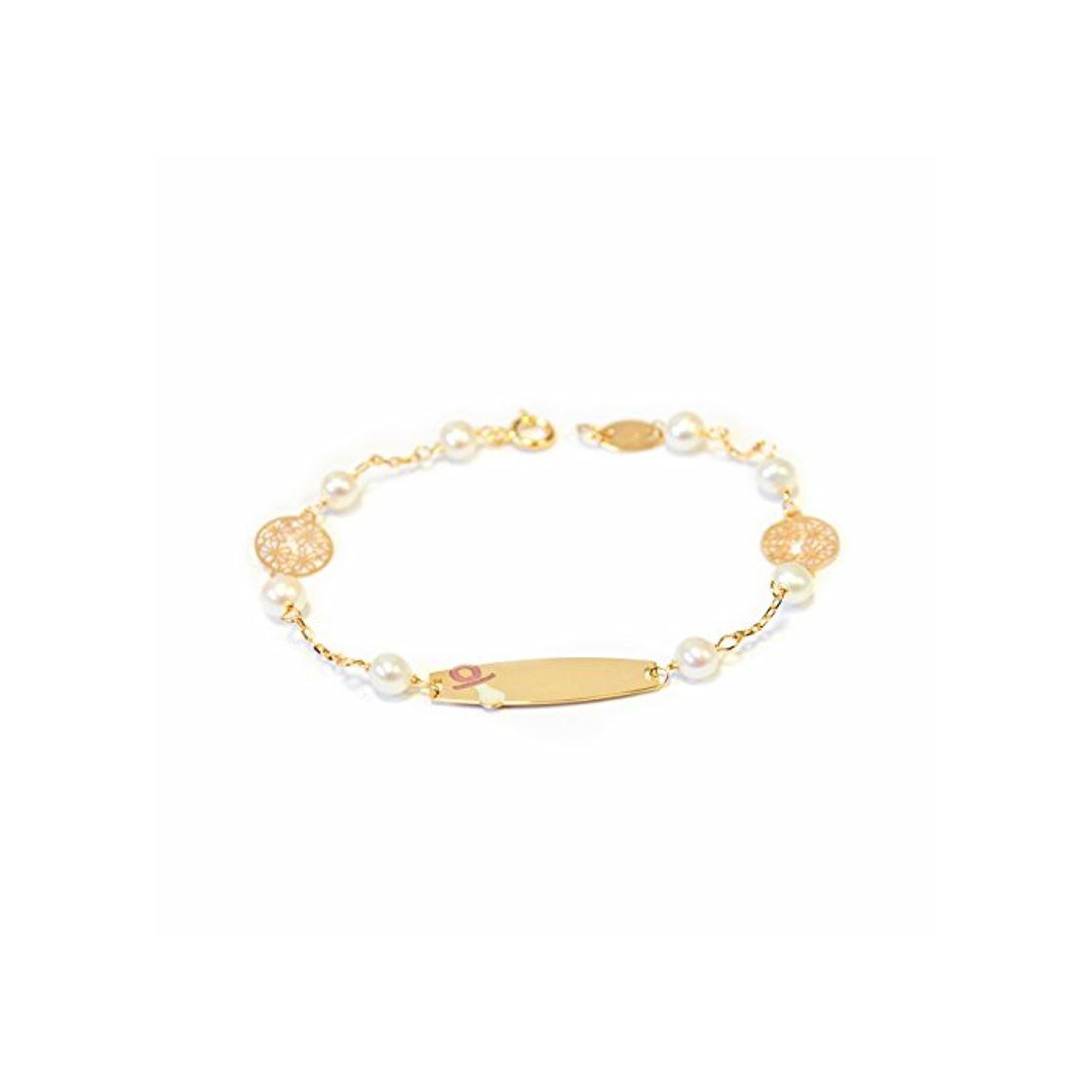 Producto Monde Petit G1228PU - Pulsera Bebe Oro 18 Kts