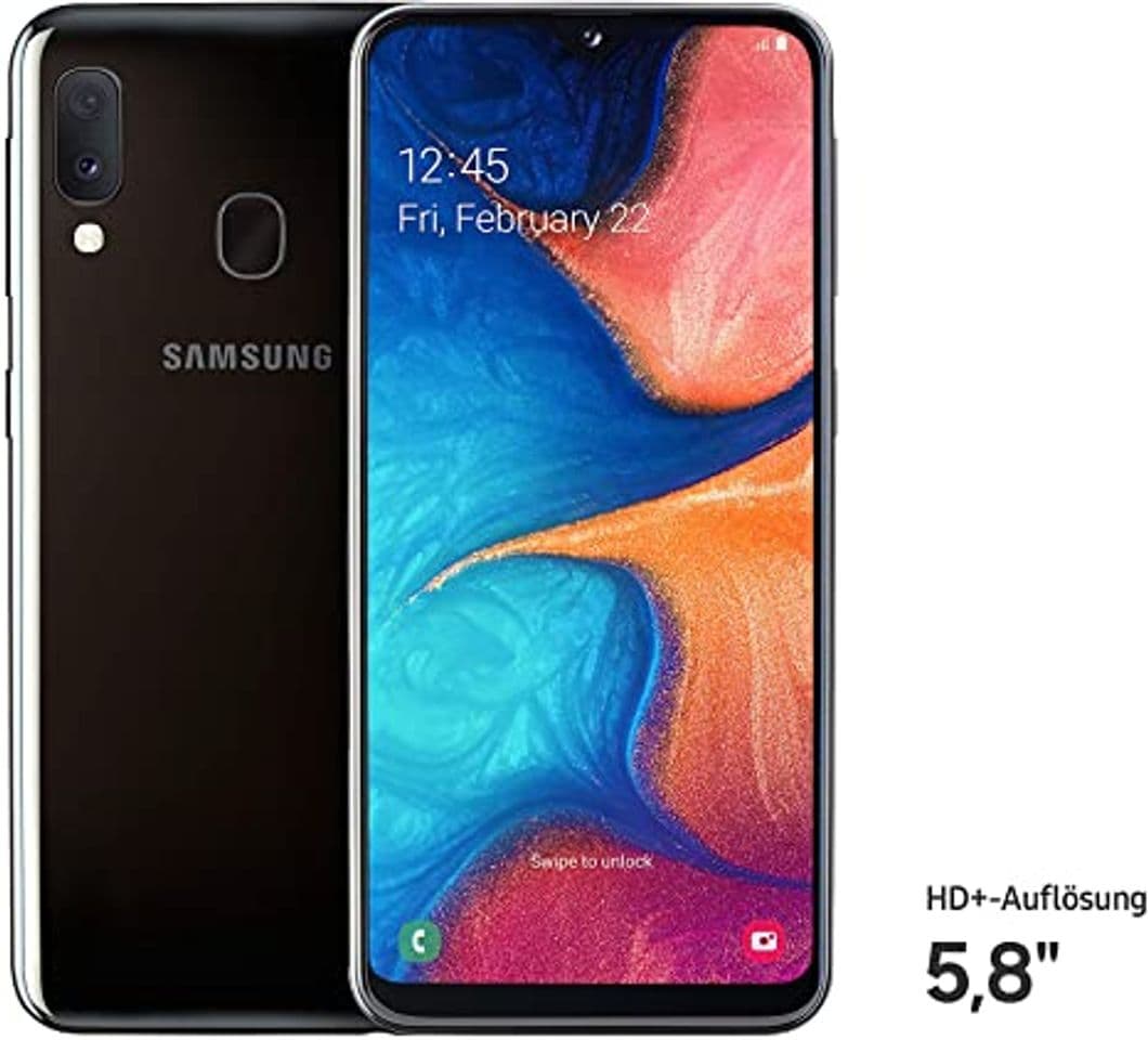 Electrónica Samsung A20e Black 5.8" 3gb/32gb Dual Sim