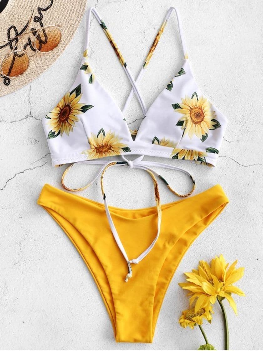 Producto Zaful sunflower criss cross 