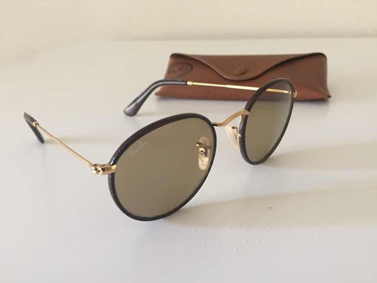 Moda Ray-Ban Round Craft RB3475Q Marrón - Metal - Lentes Marrón ...