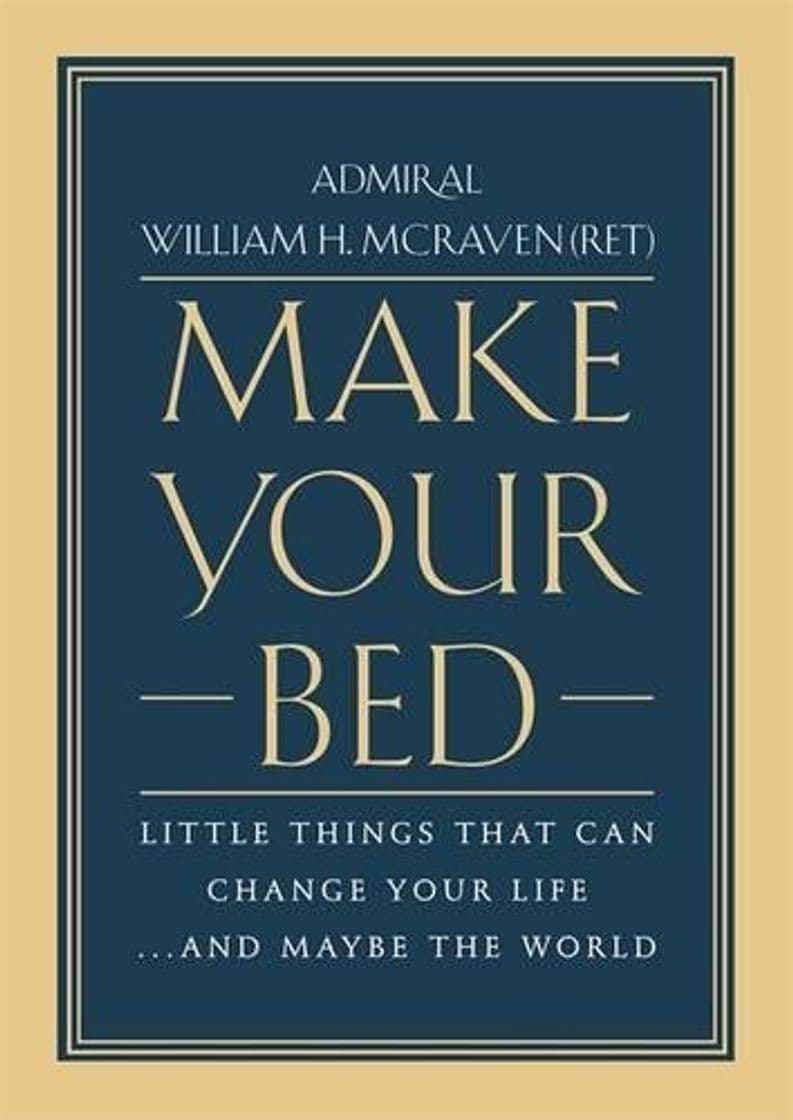 Libro Make Your Bed