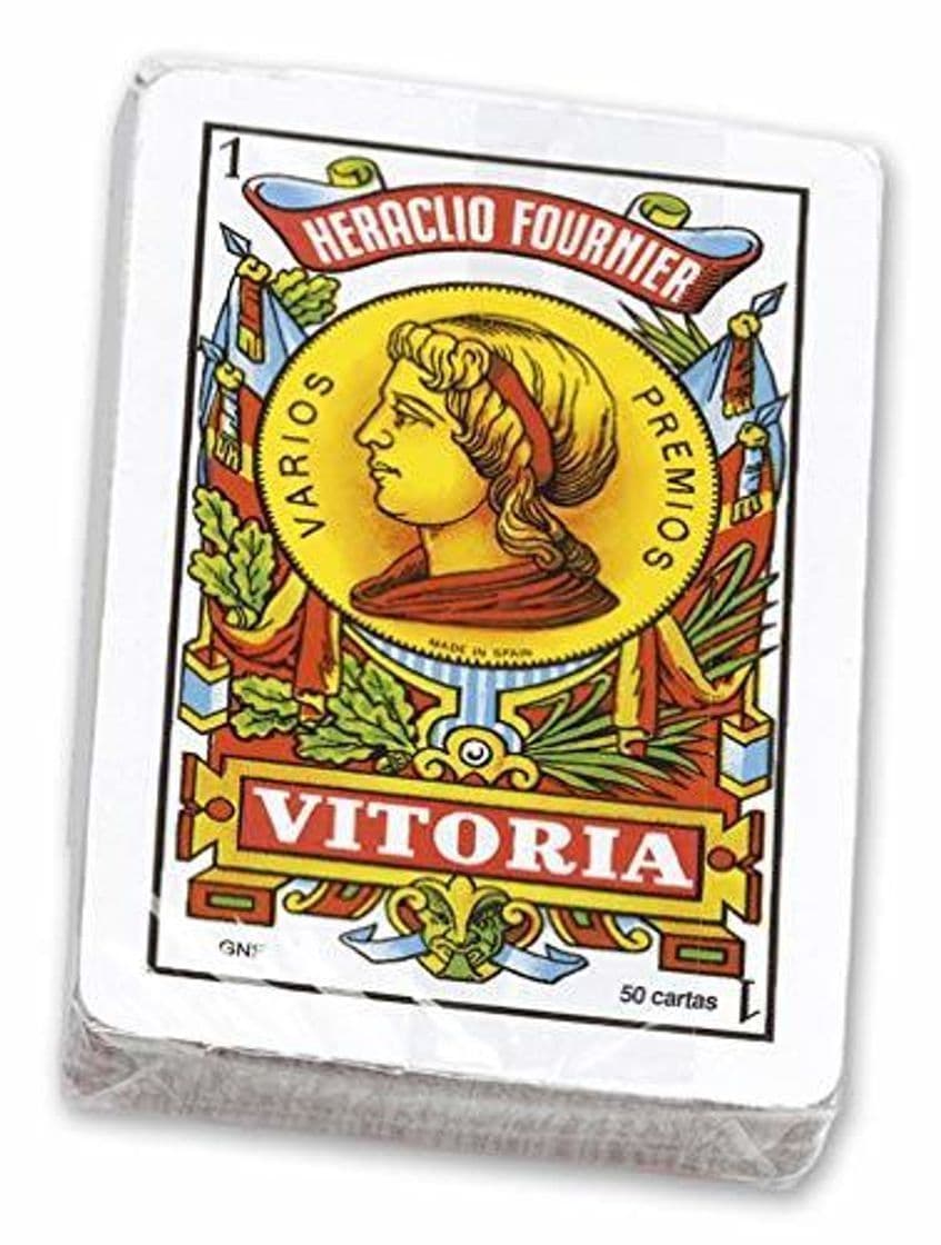 Producto Fournier-Nº12 Baraja española de 50 Cartas empaquetada en celofán, Multicolor