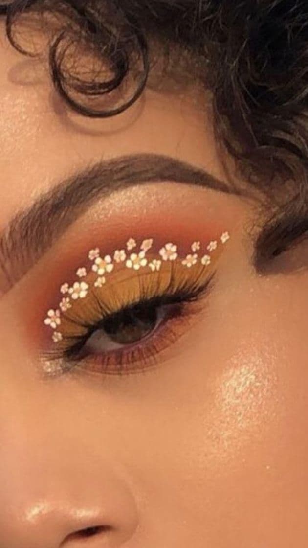 Moda Maquillaje de flores 💐 