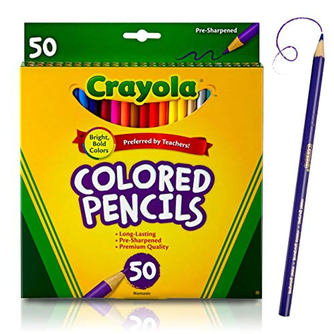 Producto Crayola 50 lápices de colores