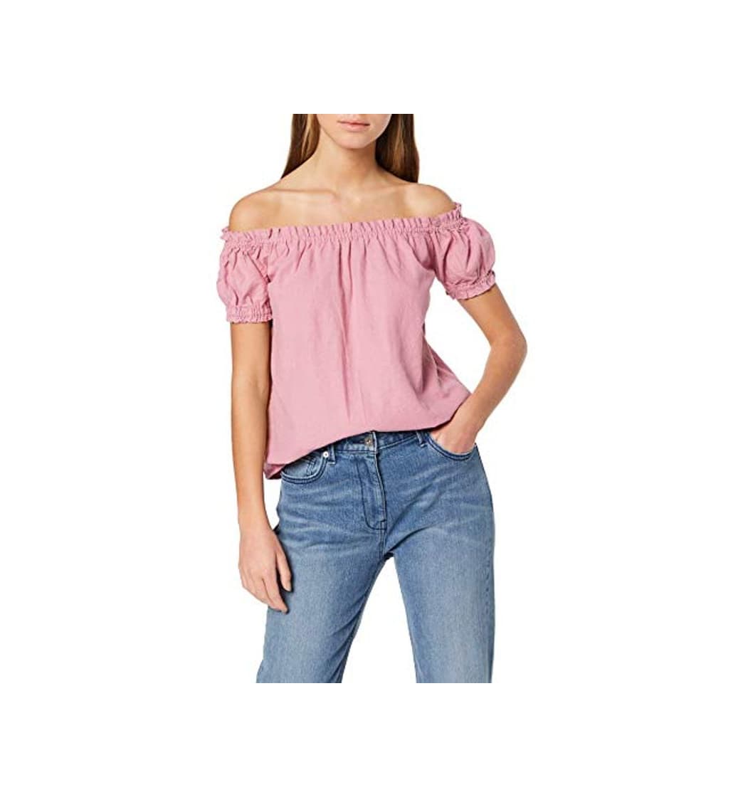 Moda Vero Moda Vmanna Milo Off Shoulder Top Noos Blusa, Rosa