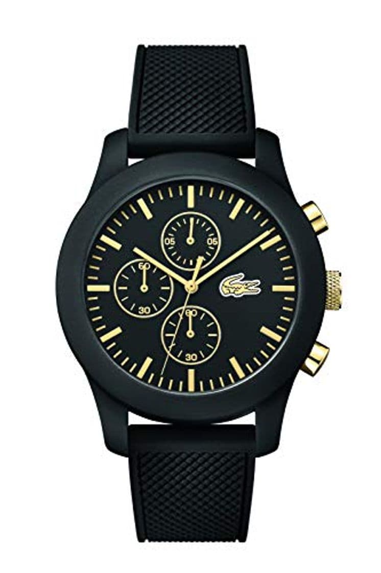 Product Lacoste 2010826 - Reloj analógico de pulsera para hombre, esfera con cronógrafo,