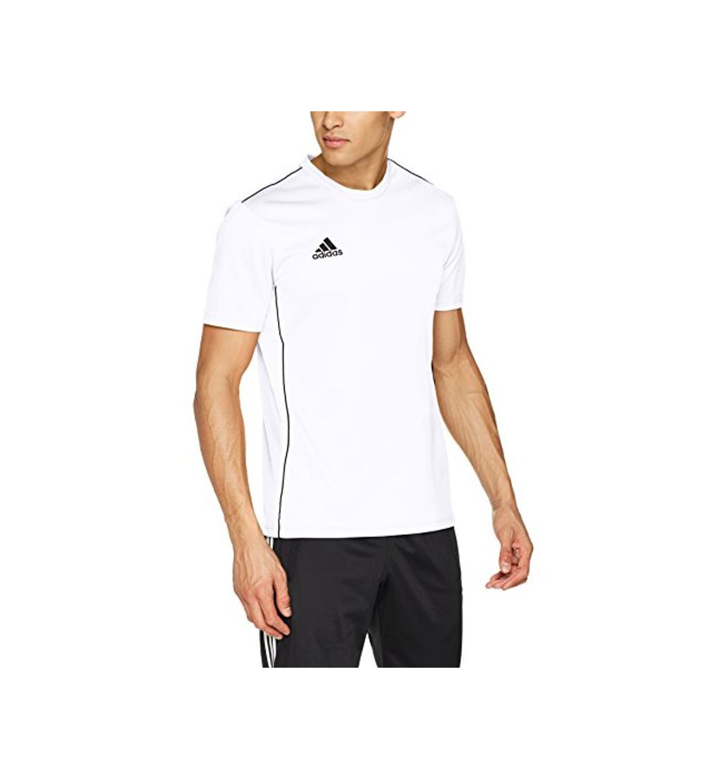 Fitness adidas Core 18 T Camiseta, Hombre, Blanco