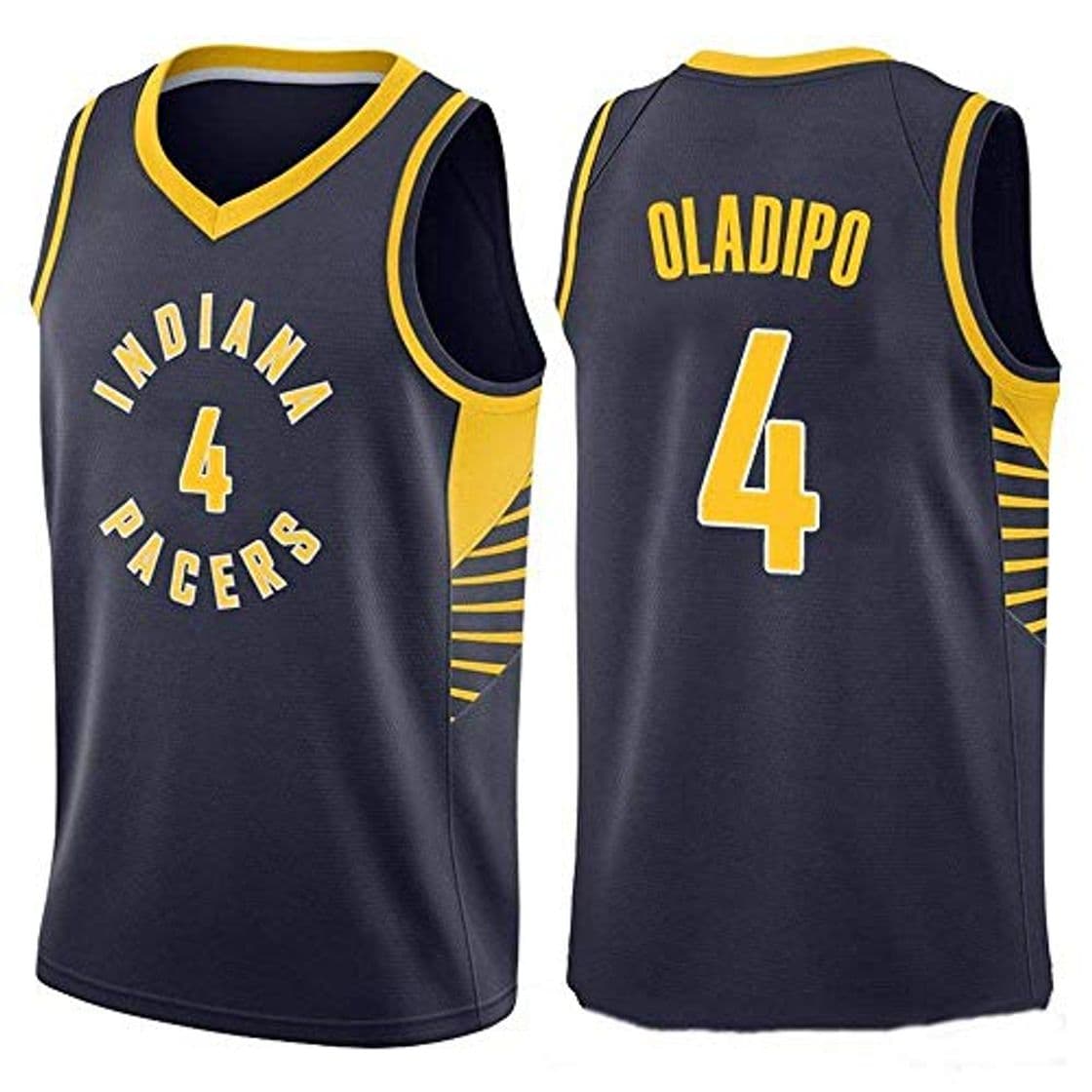 Product LSJ-ZZ Camiseta de Hombre NBA Victor Oladipo # 4 Indiana Pacers -Tejido