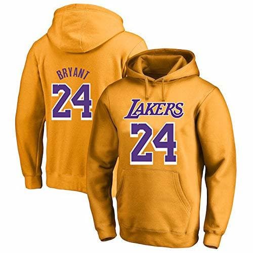 Product Sudadera con Capucha De Baloncesto para Hombre NBA Lakers 24# Kobe Bryant