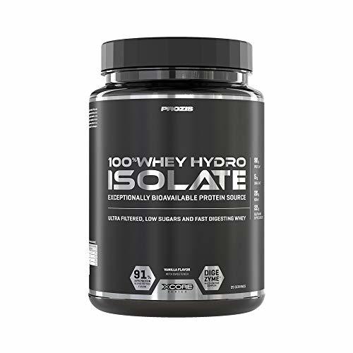 Belleza Prozis 100% Whey Hydro Isolate SS Mejor Sabor Para la Quema De