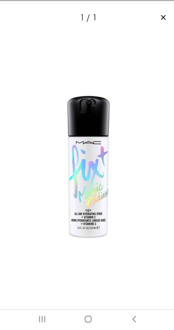 Fashion Spray de vitaminas y minerales 