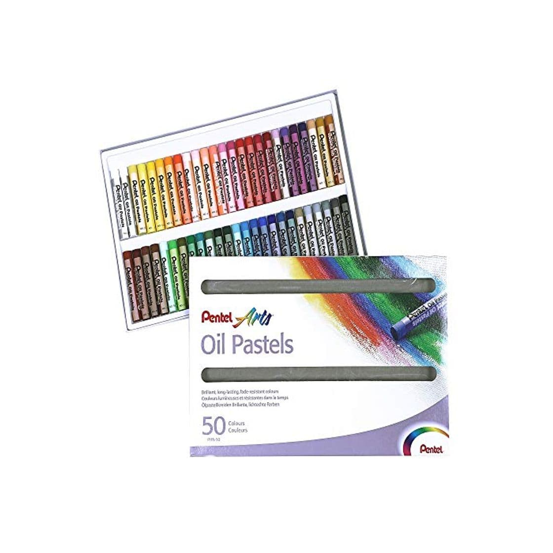 Product Pentel 100526 - Juego de ceras pastel al aceite