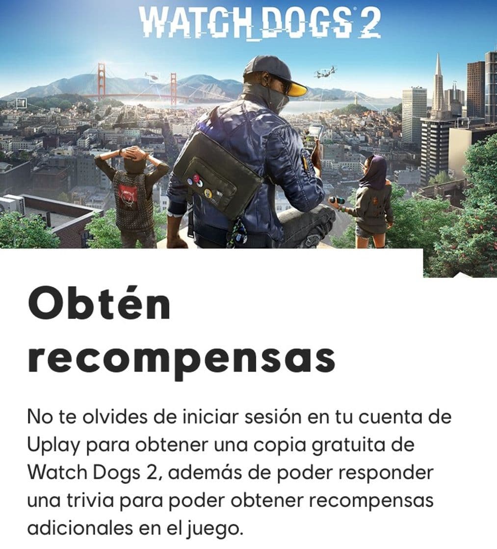 Fashion GRATIS 🔥 WATCH DOGS 2 (12 de Julio) 