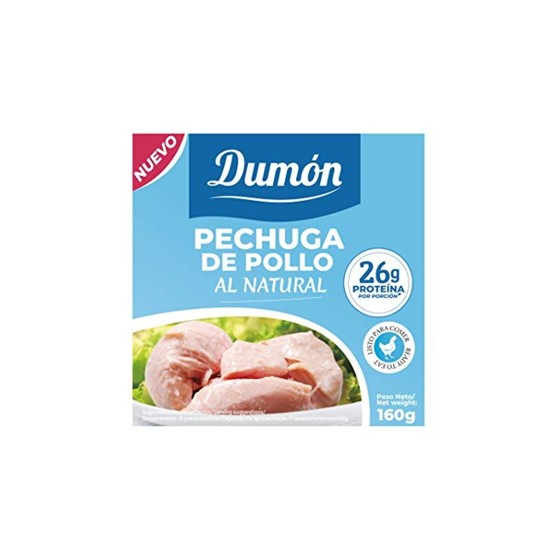 Product Dumón - 18 Unidades de 160 gr de Conservas de Pechugas de