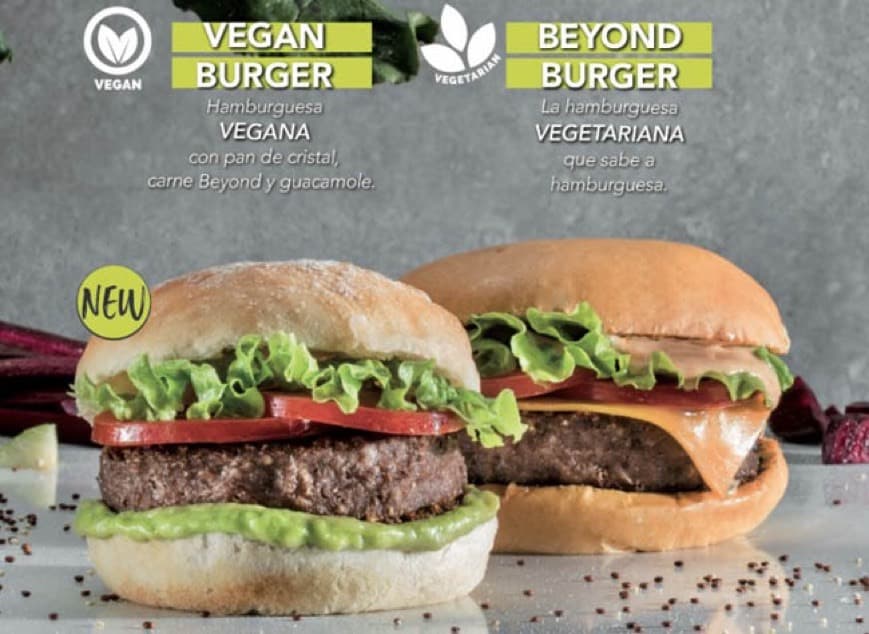 Restaurantes Vegan burger TGB